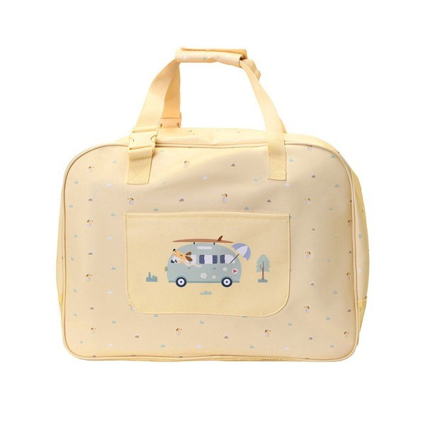 Bolso De Playa Con Rejilla Surf Van