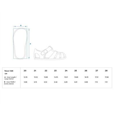 Cangrejeras Infantiles Ivory