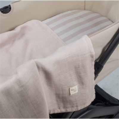 Sábana Ajustable Cuco + Muselina Sintra Beige