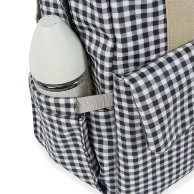 Mochila I Love Vichy Negro de Walking Mum