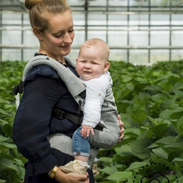 Mochila Neko Smart Baby Grey Diamond