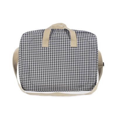 Maleta I Love Vichy Negro de Walking Mum