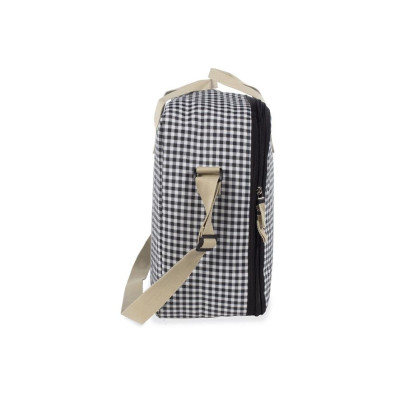 Maleta I Love Vichy Negro de Walking Mum