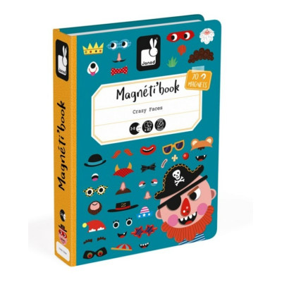Magnéti'book Crazy Faces Chicos