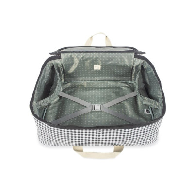 Maleta I Love Vichy Negro de Walking Mum