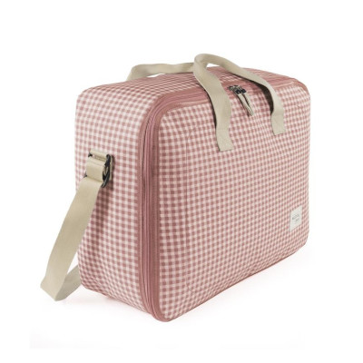 Maleta I Love Vichy Rosa de Walking Mum