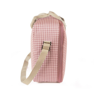 Maleta I Love Vichy Rosa de Walking Mum