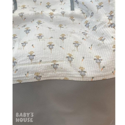 Colchoneta Silla Estrecha Agro Gris de Paz Rodríguez