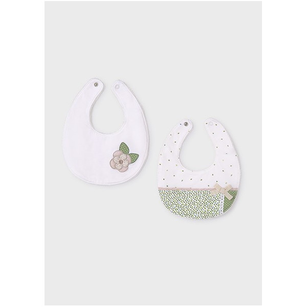 Set 2 Baberos Crudo 0m