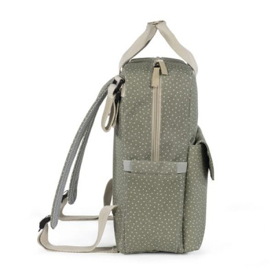 Mochila Topitos Poppy Musgo