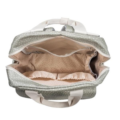 Mochila Topitos Poppy Musgo