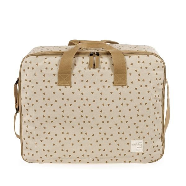 Maleta Corazones Poppy Canela