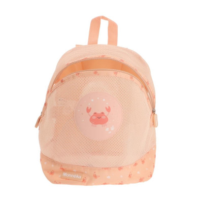 Mochila Infantil Antiarena Crab Coral
