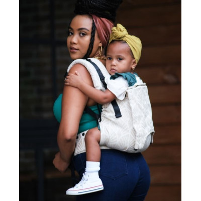 Mochila Neko Smart Baby Perla (Lino)