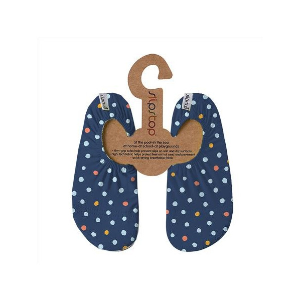 Slip Stop Lunares Navy