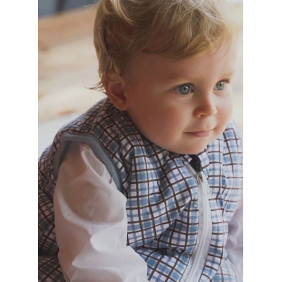 Saco De Dormir Bebé-Tog 2.5- Merlot Check 18-36 Meses