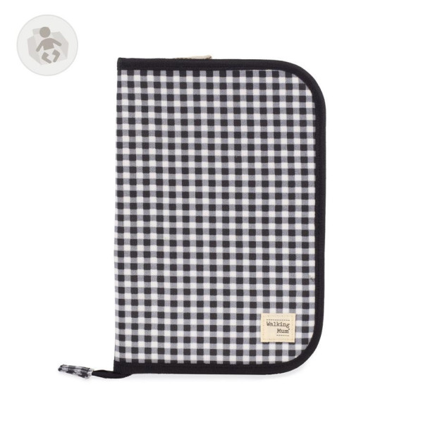 Portadocumentos I Love Vichy Negro de Walking Mum