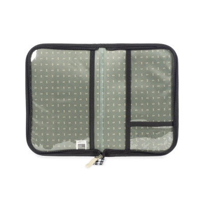 Portadocumentos I Love Vichy Negro de Walking Mum