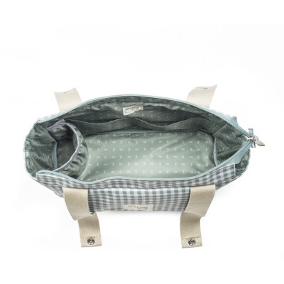 Bolso Organizador I Love Vichy Verde