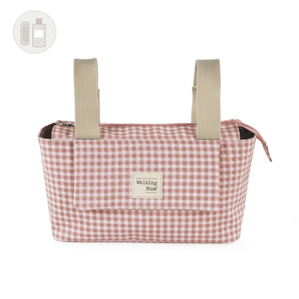 Bolso Organizador I Love Vichy Rosa