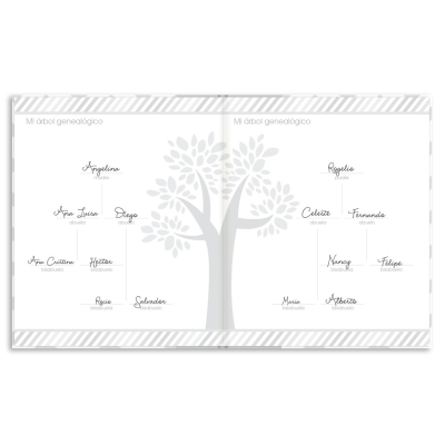 Libro Bebe Chevron Gris Pearhead