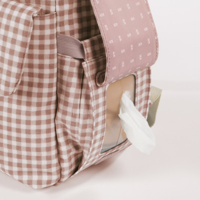 Mochila I love Vichy Rosa