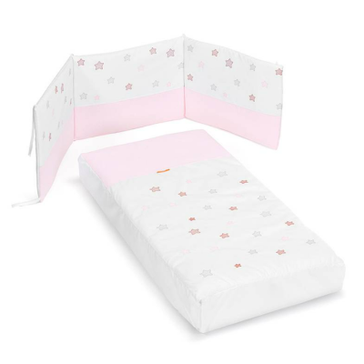 Cuna DOCO Sleeping B/M 120 60 con textil y colchón