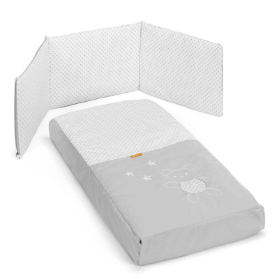 Cuna DOCO Sleeping B/M 120 60 con textil y colchón