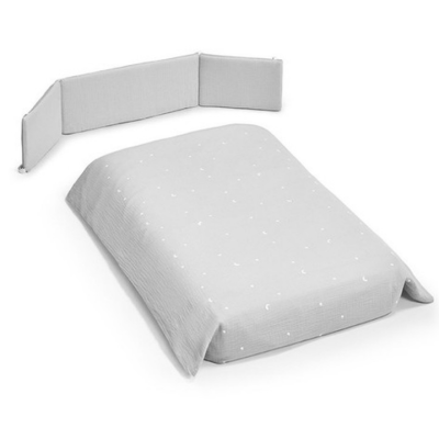 Cuna DOCO Sleeping B/M 120 60 con textil y colchón