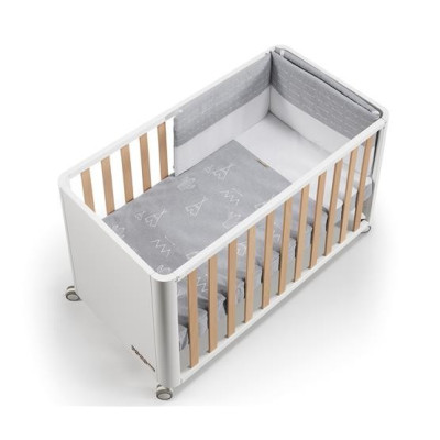 Cuna DOCO Style 120 60 con textil y colchón