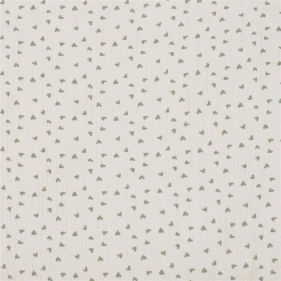 Arrullo/Manta corazones Poppy Musgo