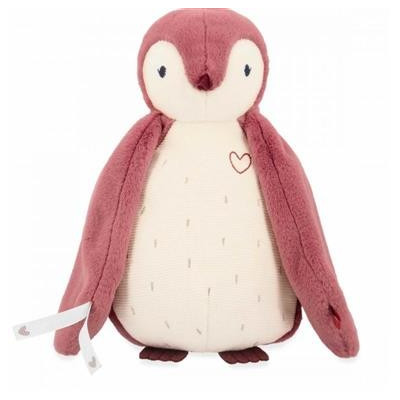 Pingüino Rosa con Ruidos Blancos y Grabadora De Voz Kaloo