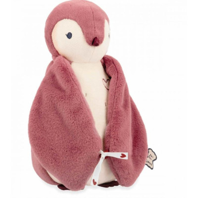 Pingüino Rosa con Ruidos Blancos y Grabadora De Voz Kaloo