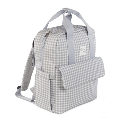 Mochila I Love Vichy Gris