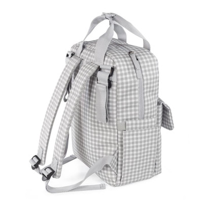 Mochila I Love Vichy Gris