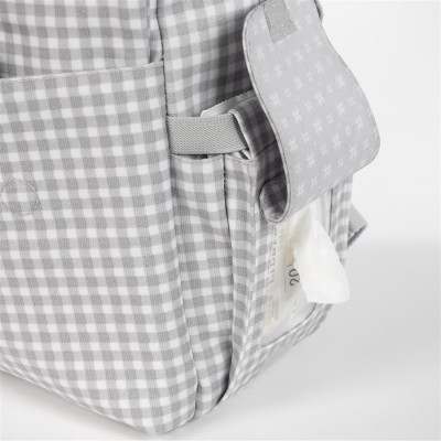 Mochila I Love Vichy Gris