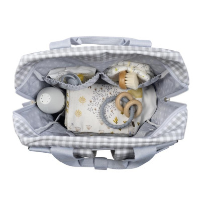 Mochila I Love Vichy Gris