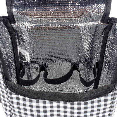 Bolsa Termica I Love Vichy Negro de Walking Mum