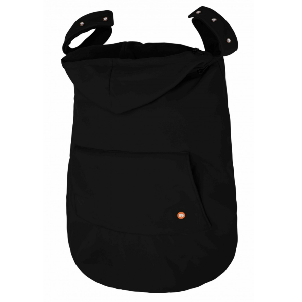 Cobertor de porteo Wombat Shell Negro