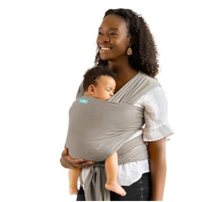 Fular Portabebés Elástico Moby Wrap Classic Stone