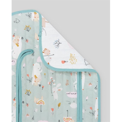 Colchoneta Reversible Mint Green de Paz Rodriguez