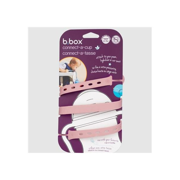 Correa anticaídas para tazas Connect a Cup B.Box   Blush