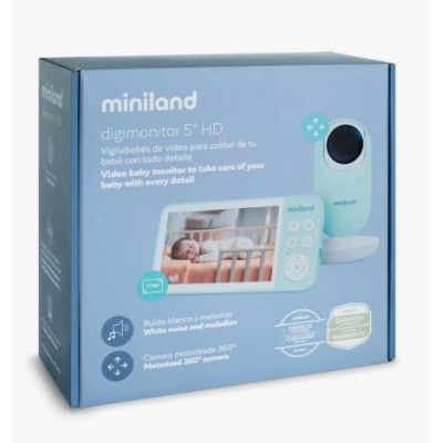 "Vigilabebés Digimonitor 5"" HD Miniland"