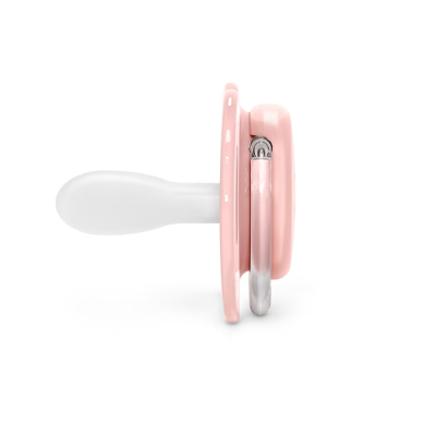Chupete Suavinex Bonhomia Silicona 6-18M Buho Rosa