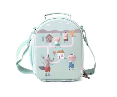 Bolsa Merienda Térmica 3D The Three Little Pigs