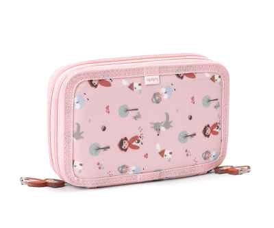 Estuche Plumier Doble Funny Letters