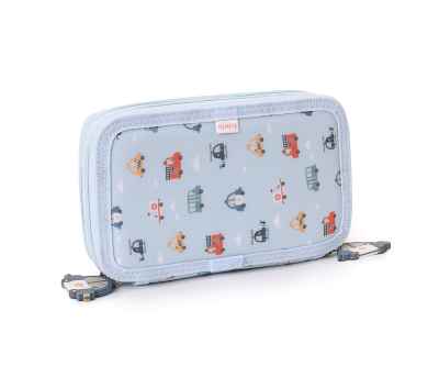 Estuche Plumier Doble City Cars