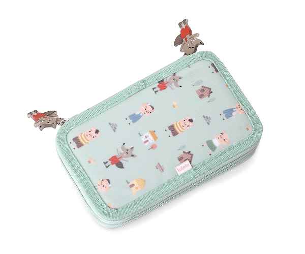 Estuche Plumier Doble The Three Little Pigs