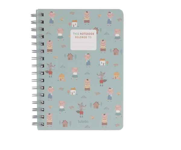 Libreta Escolar The Three Little Pigs