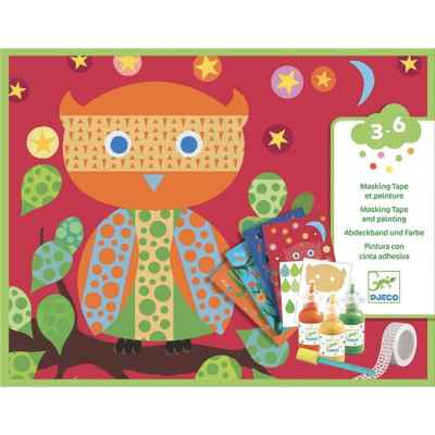 Pintura Con Cinta Adhesiva Es Mágico